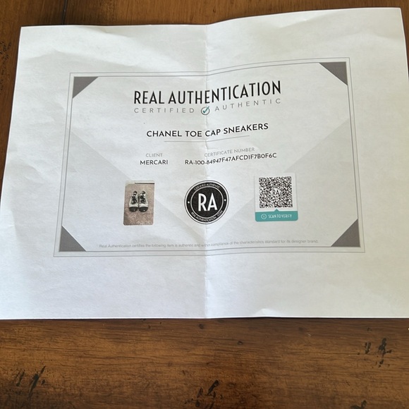 Chanel toecap gold and black sneakers size 41 - Picture 7 of 8